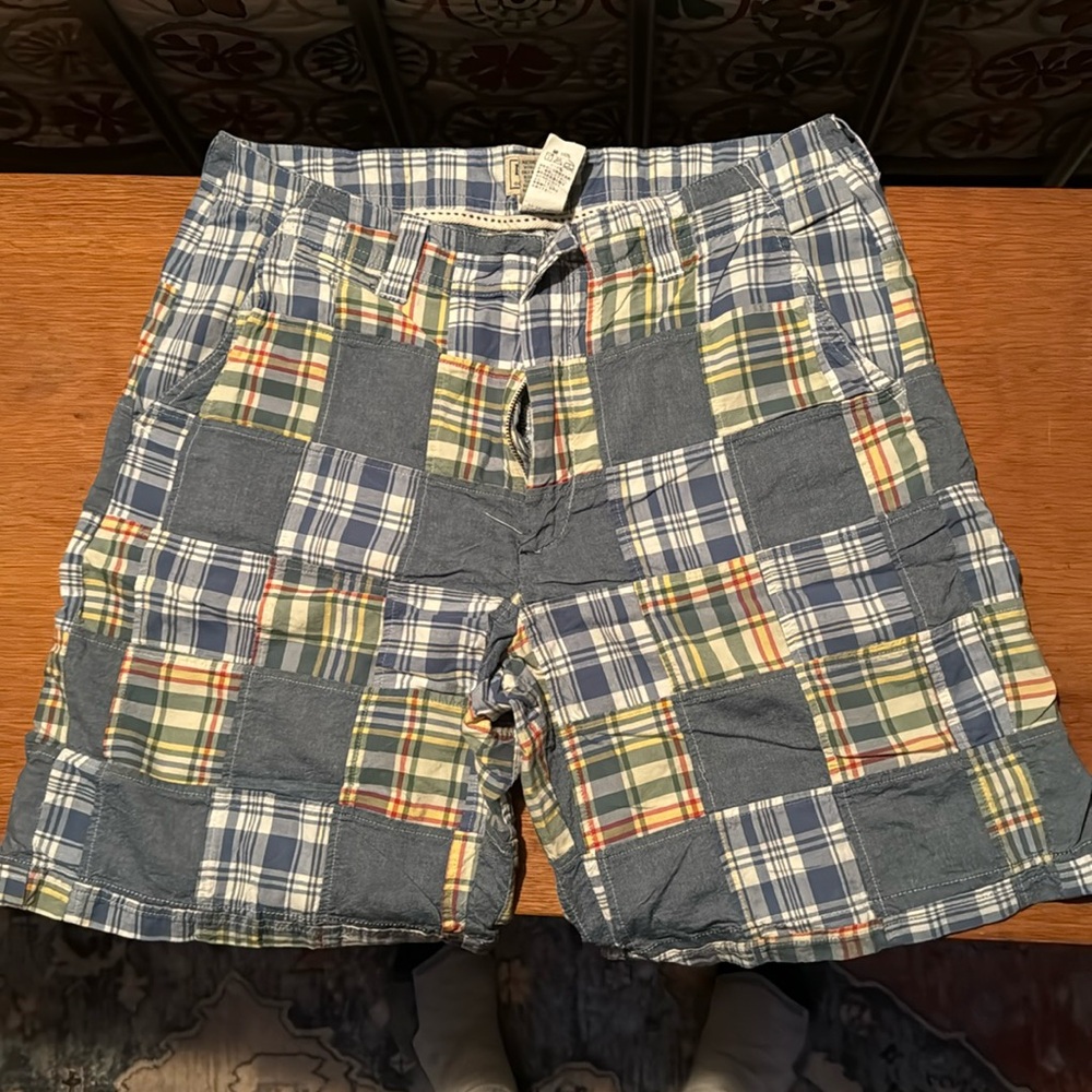 LL Bean Men’s Madras Shorts